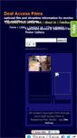 Mobile Screenshot of deafaccessfilms.com